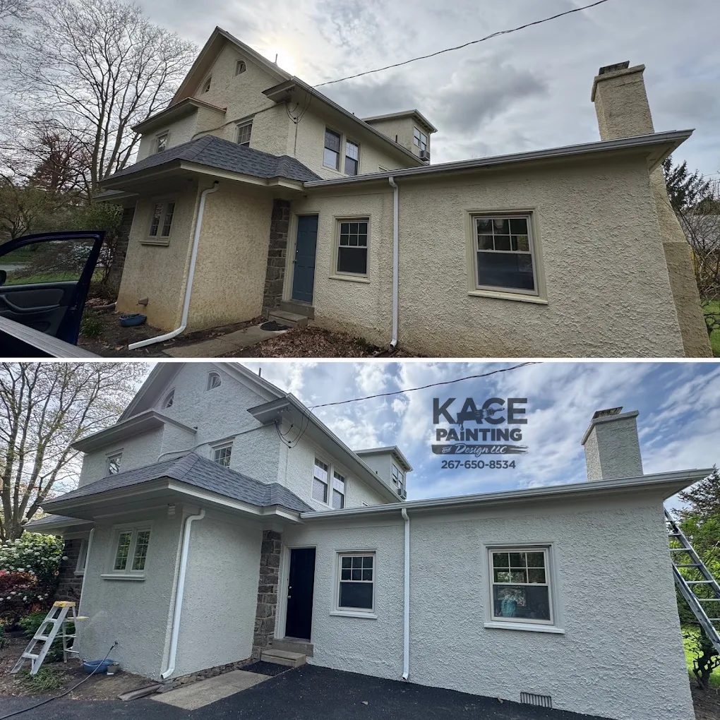 Painting work by KACE in Upper Makefield, PA
